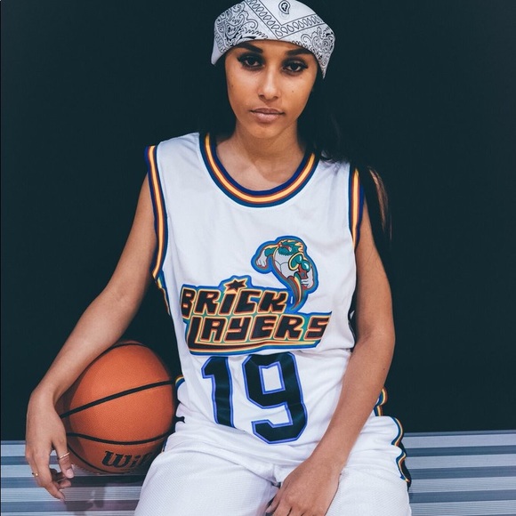 Aaliyah MTV Brick Layers jersey vintage! Rare! - Picture 1 of 4